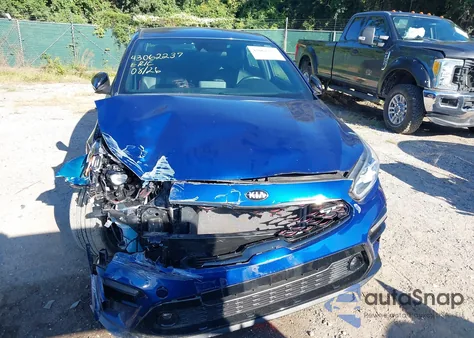 2021 Kia Forte Gt из США, поврежденный, VIN 3KPF44AC8ME283484